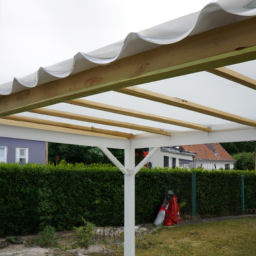 Installation de pergola en PVC Saint-Leu-la-Foret